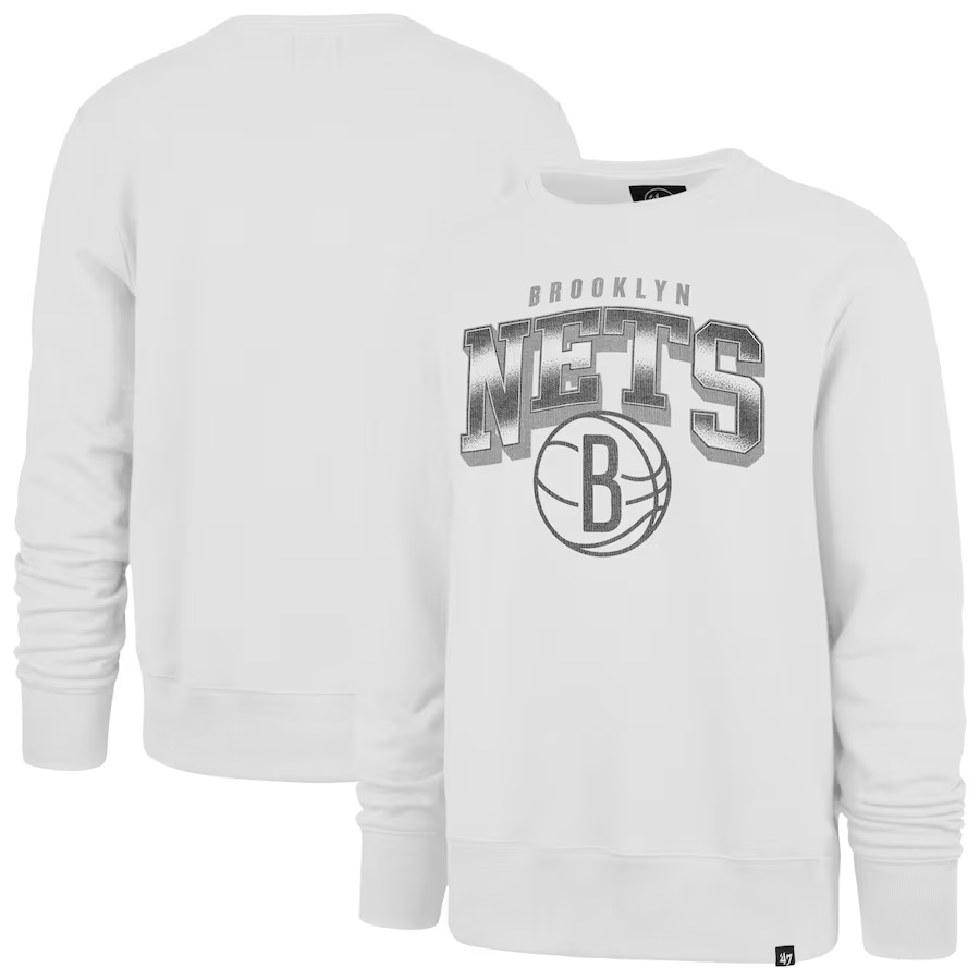 Men Brooklyn Nets white 2024 NBA hoodie-0